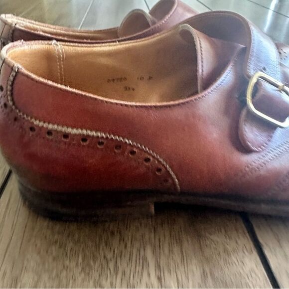 C&J for Brooks Brothers Peal & Co Single Monk (Very Rare) sz 10 - Picture 10 of 11